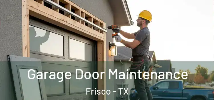  Garage Door Maintenance Frisco - TX