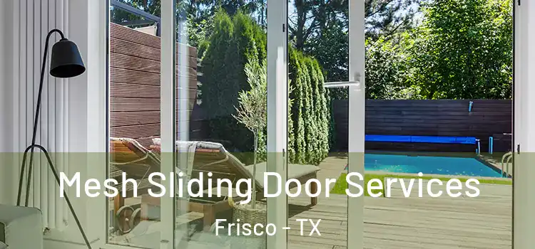 Mesh Sliding Door Services Frisco - TX